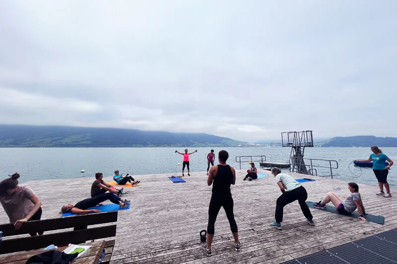 Bootcamp Walchwil - Outdoor Training in der Badi Walchwil