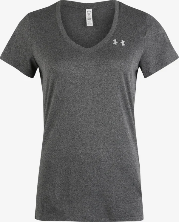 T-Shirt Damen - Under Amour Tech™ Short Sleeve dunkelgrau